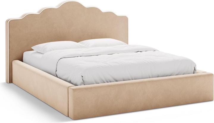 Almond beige, Black, Ivory