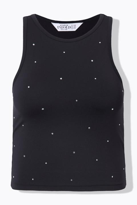 Actual product image Studio Untold Rhinestone Tank Top (50, 52)