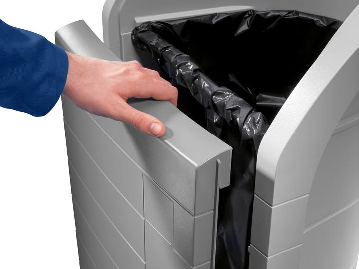 Produktbild Hailo ProfiLine WSB Design XXXL, Wertstoffsammler, 120 ltr, Grau (120 l)