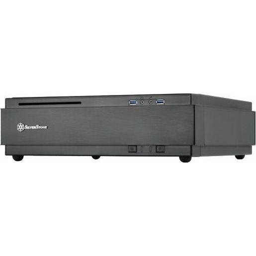Silverstone Ml07 (Mini-ITX, Mini-DTX), PC Gehäuse, Schwarz