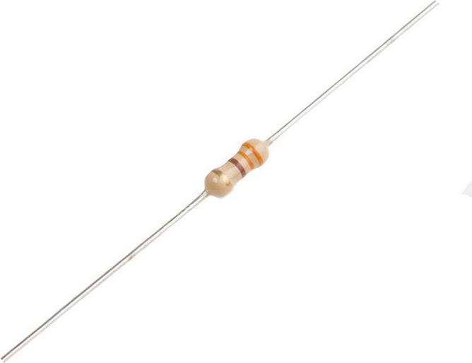 Immagine prodotto RS PRO Resistenza in carbonio, 0,25W, 5%, 330R