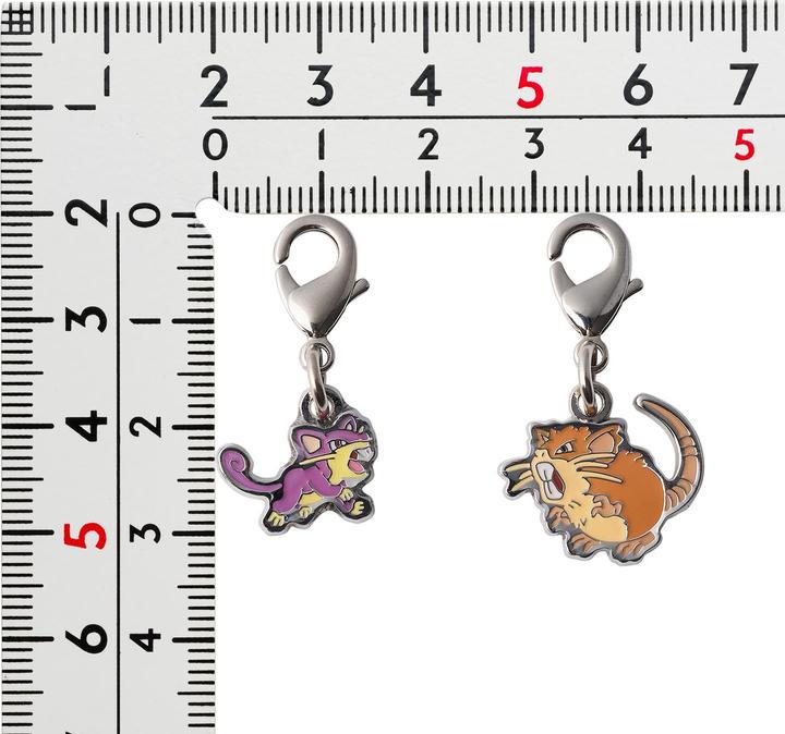 Actual product image Pokémon Pokemon Centre - Rattata & Raticate key ring - 2 pieces