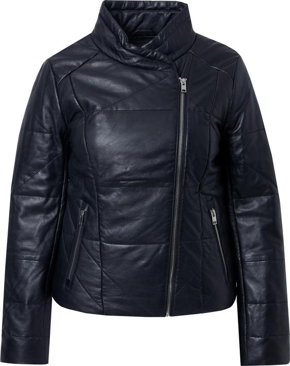 Image du produit Angel of Style Veste en cuir matelassée, fermeture zippée métallique (50)