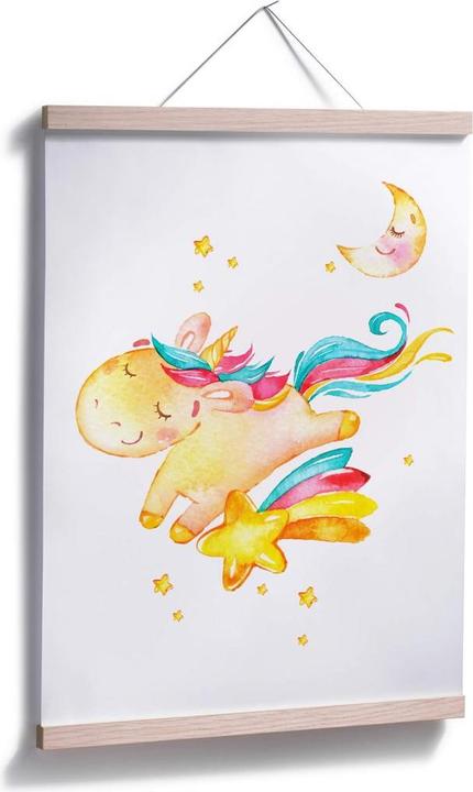Actual product image Trenddeko Shiny the Unicorn (30 x 40 cm)