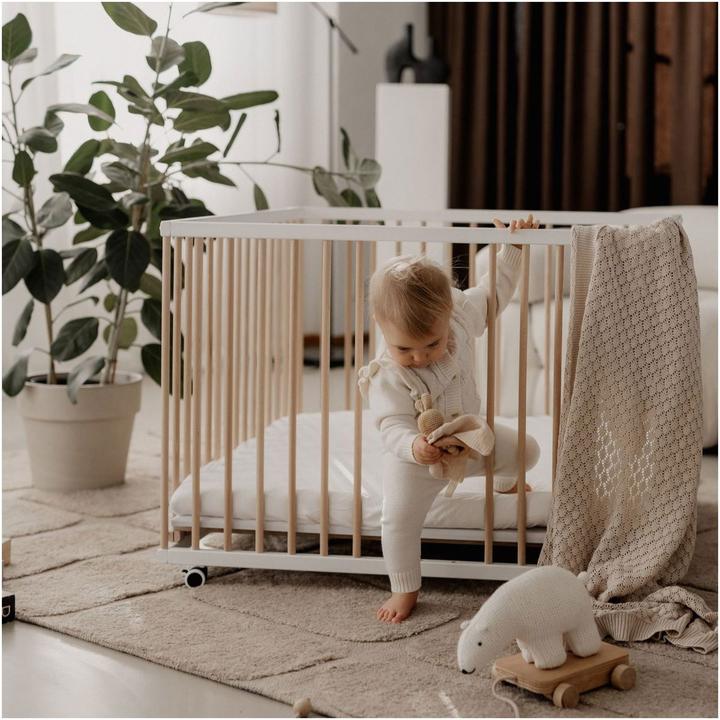 Actual product image Sämann Premium playpen (Beech)