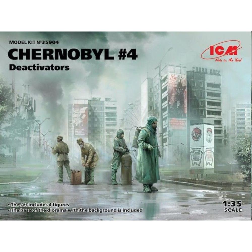 ICM Chernobyl4. Deactivators (4 figures)