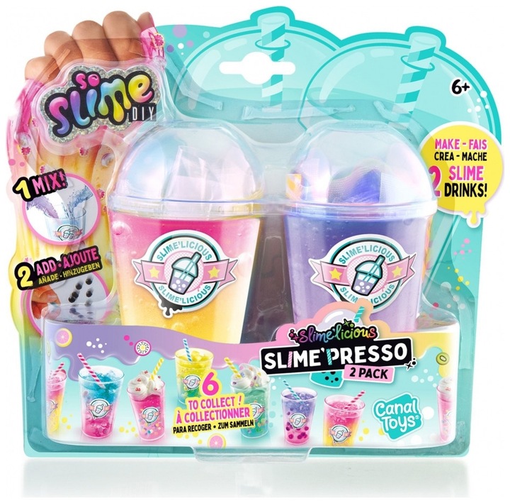 Produktbild Canal Toys So Slime Slime’Presso 2-pak