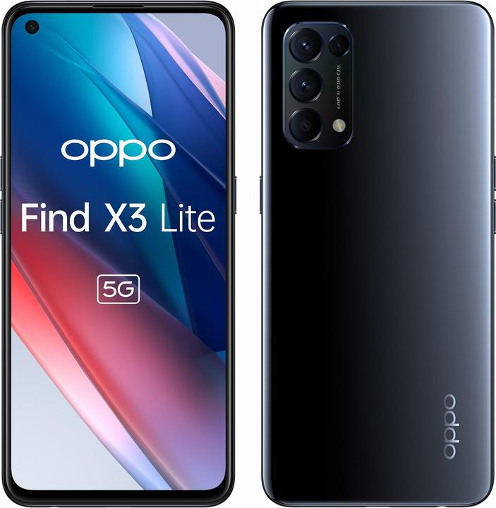 Immagine prodotto OPPO Trova X3 Lite (128 GB, Nero stellato, 6.43", Doppia SIM, 5G)