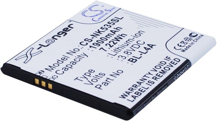 Image du produit NoName Batterie pour Microsoft Lumia 535 etc.