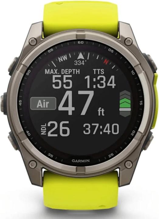 Produktbild Garmin Fenix 8 Solar Sapphire Titan (51 mm)