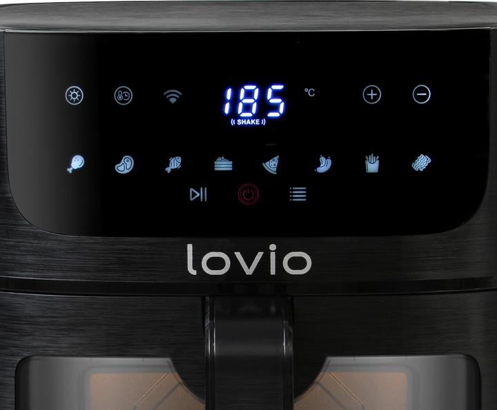 Produktbild Lovio LVAF002BK PureFry XL Smart 6L Black