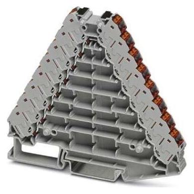 Phoenix Contact Grigio Ptrv 8-Pv /Rd 3270248 Distributore Di Potenziale 0,14 Mm² 1,50 Mm² 10 Pz., Cavo + Spina Elettrica,