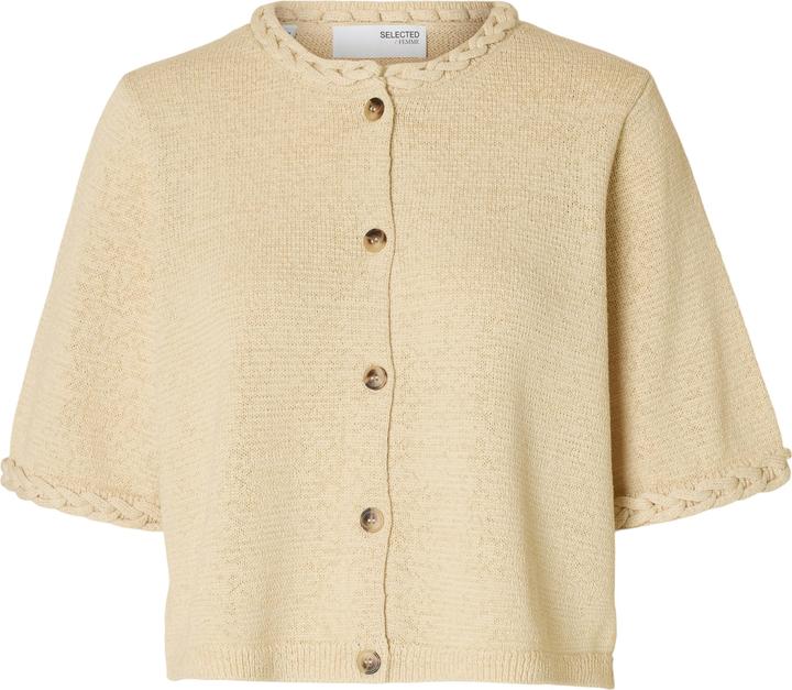 Actual product image Selected Femme Baumwollmix Strickjacke (L)