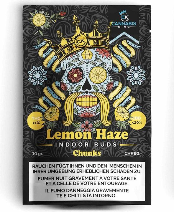Produktbild Cannabis King Lemon Haze Chunks (10 g, Indoor)