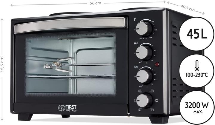 Immagine prodotto First Stufa elettrica con forno 5045-4