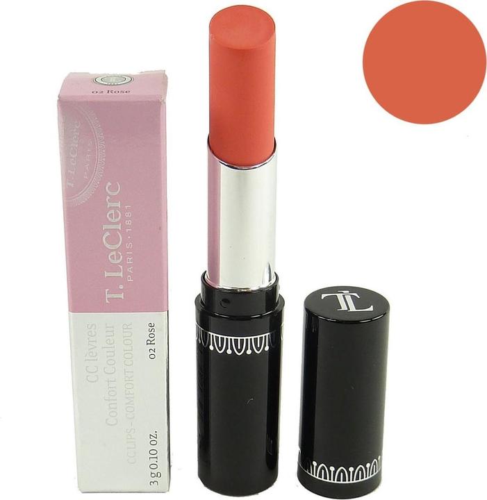 T. LeClerc T leclerc Leclerc Barra Labios Cc 02 Rose 3g (02 Rose)