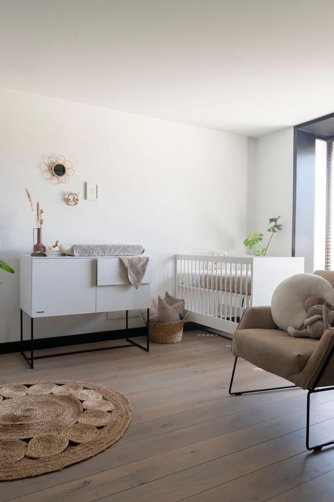 Actual product image Baby's only Storage basket Sense pebble grey - Ø38 cm