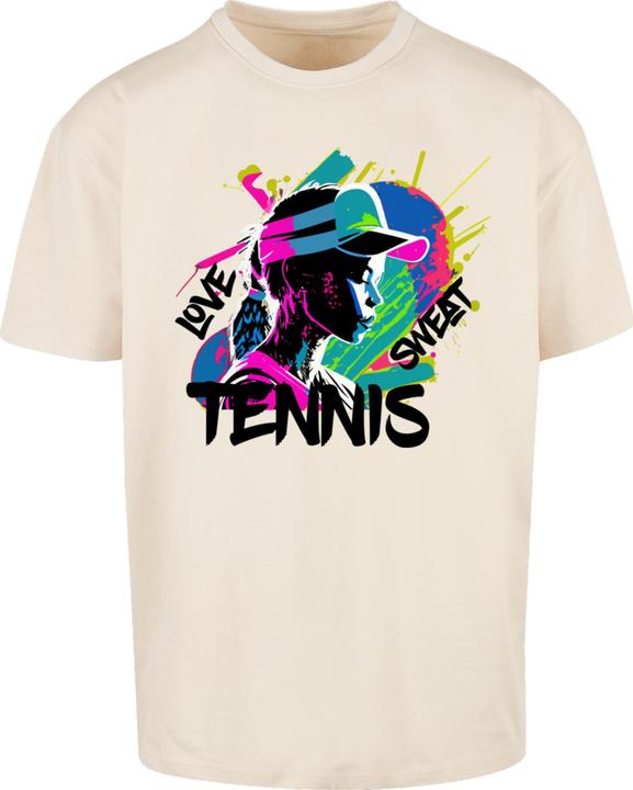 Produktbild Merchcode Tennis Love, Sweat - Heavy Oversize Tee - 116843 (S)