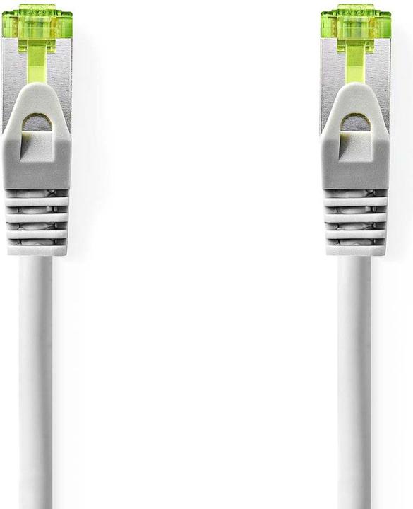 Actual product image Nedis Cat 7 Cable | S/FTP | RJ45 Plug | RJ45 Plug | 3.00 m | Snagless | Round | LSZH | Grey | L (S/FTP, CAT7, 3 m)