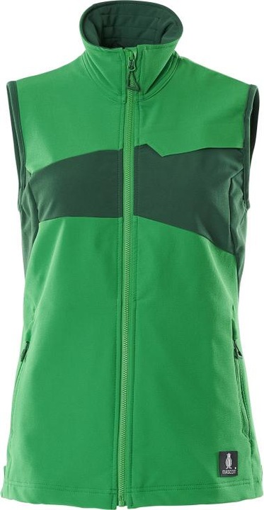 Actual product image Mascot Accelerate ladies waistcoat light grass green/green size S (S)