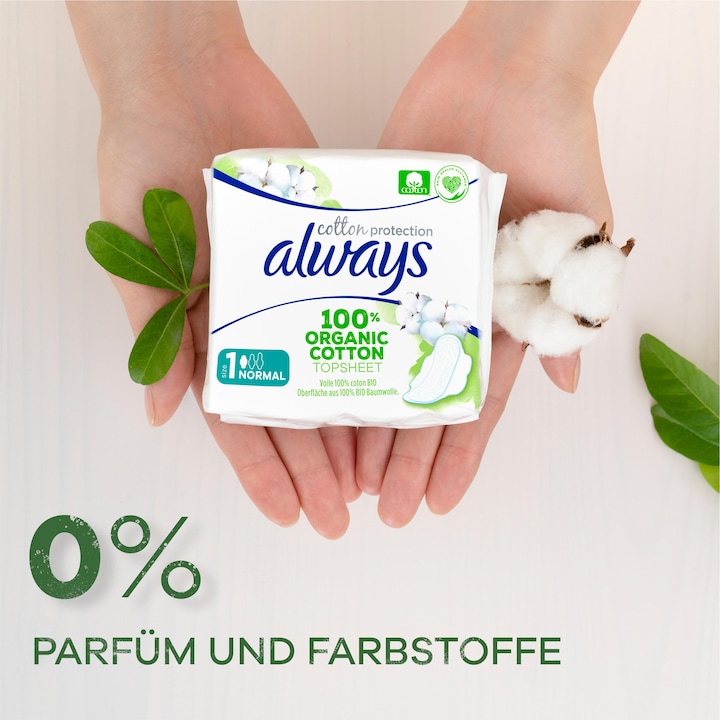 Actual product image Always Cotton Protection (66 x, Sanitary pads)