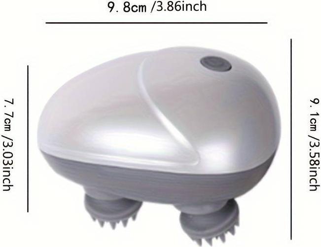 Image du produit PhoneLook Appareil de massage électronique sans fil pour la tête et le corps pour les massages en voyage