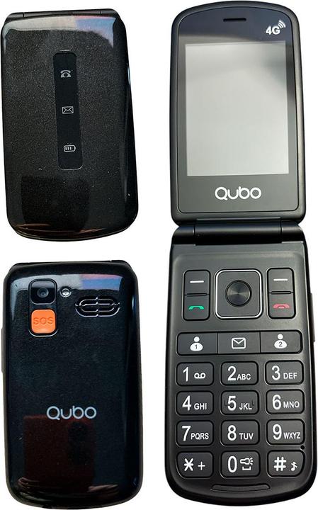 Actual product image Qubo Mobiltelefon für ältere Erwachsene P-210NW 4G (2.40", 0.30 Mpx)