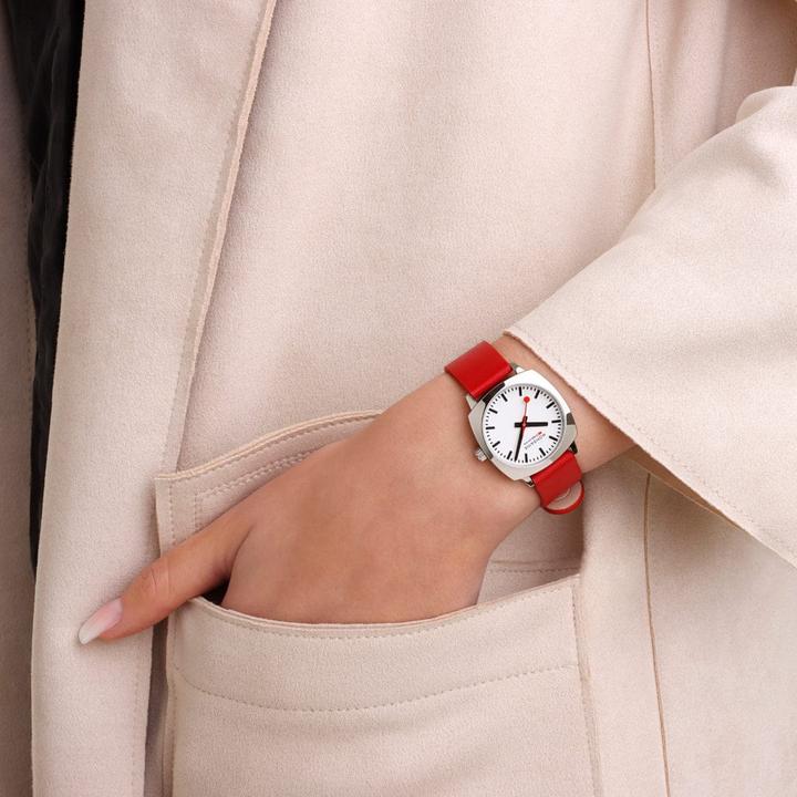Immagine prodotto Mondaine Petite Cushion (Orologio da polso analogico, 31 mm)