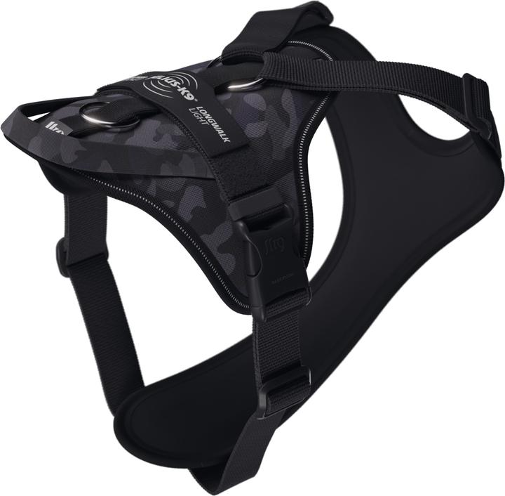 Produktbild Julius-K9 K9 Longwalk lightsele w/handle+trackerpocket,Night Camo,XL (XL, Hund)
