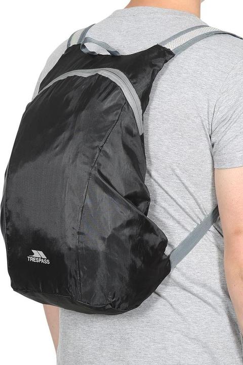 Actual product image Trespass REVERSE - PACKAWAY BACKPACK (black/grape red, EACH, ASS) (15 l)