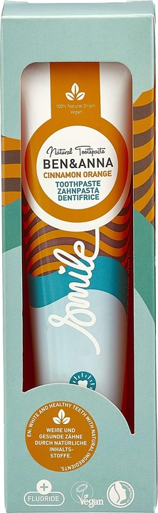 Produktbild Ben & Anna BEN&ANNA Natural Toothpaste naturalna pasta do zębów Pomarańcza z Cynamonem 75ml (75 ml)