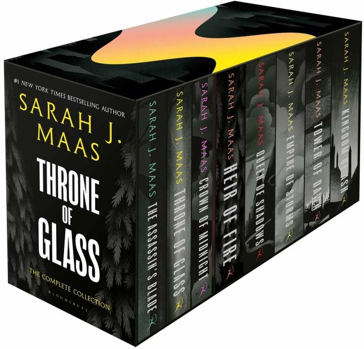 Actual product image Throne of Glass Box Set (Paperback) (English, 2023)