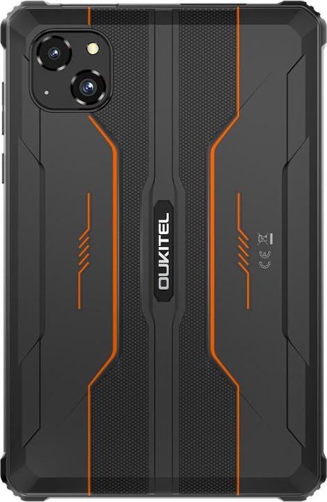 Actual product image Oukitel RT3 Pro - Rugged Tablet (4G/LTE - NFC - 8" - 128 GB, 4 GB RAM) Orange (4G, 8", 128 GB, Orange)