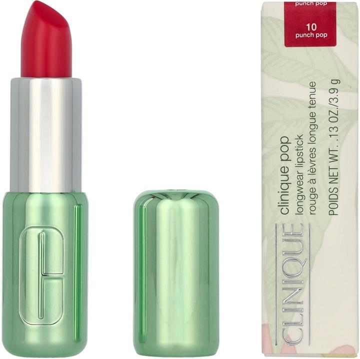 Produktbild Clinique Pop Longwear Lipstick Shine Punch Pop (10 - Punch Pop)