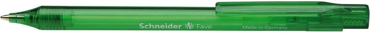 Schneider Kugelschreiber Fave 0.5 mm, Grün (Grün, 1 x)