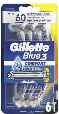 Gillette Blau III Einwegrasierer - 6er-Pack