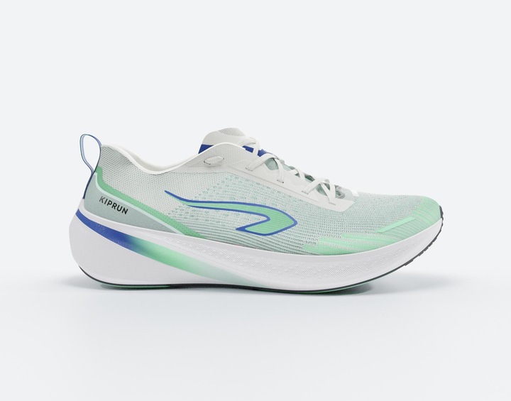 Immagine prodotto Kiprun Laufschuhe Herren - Cushion 500 weiss/grün (40)