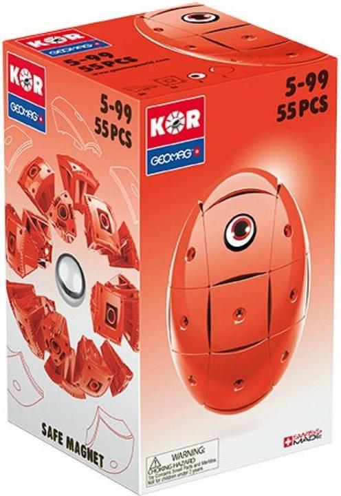 Image du produit Geomag KOR 2.0 EGG Rouge 485C
