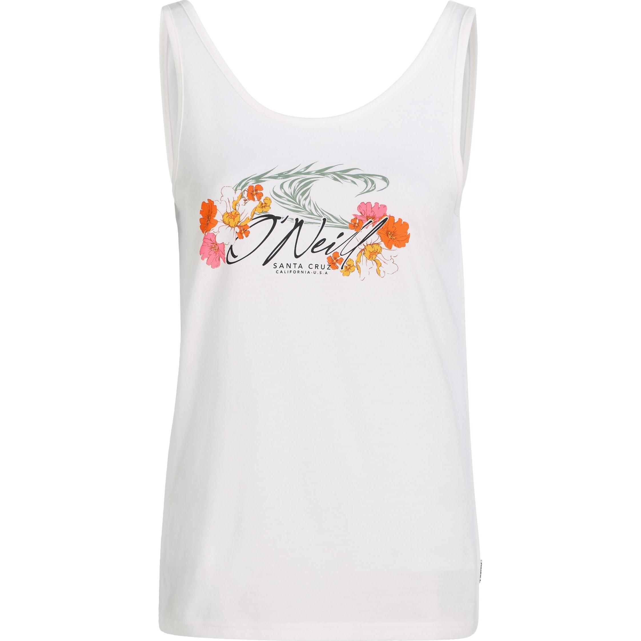 O'Neill, Damen, Sportshirt, Luana Graphic Tank Top (M), Weiss, M