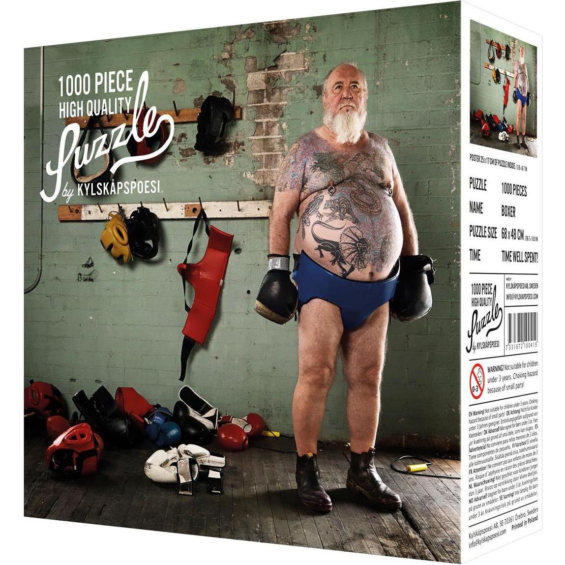 Kylskapspoesi Puzzle Il Pugile (1000 Pezzi)