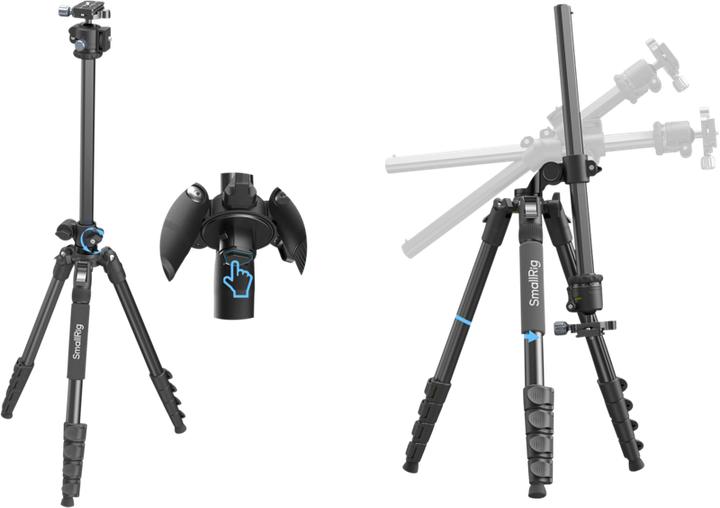 Productafbeelding SmallRig Videostativ CT25 (Metaal, Plastic)