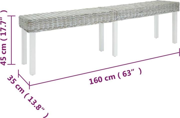 Image du produit VidaXL Sitzbank (160 cm)