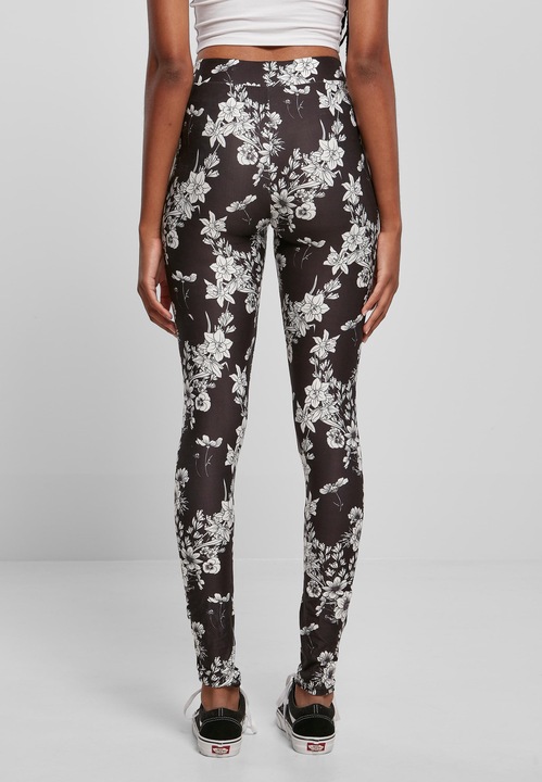 Actual product image Urban Classics Ladies Soft AOP Leggings (L)
