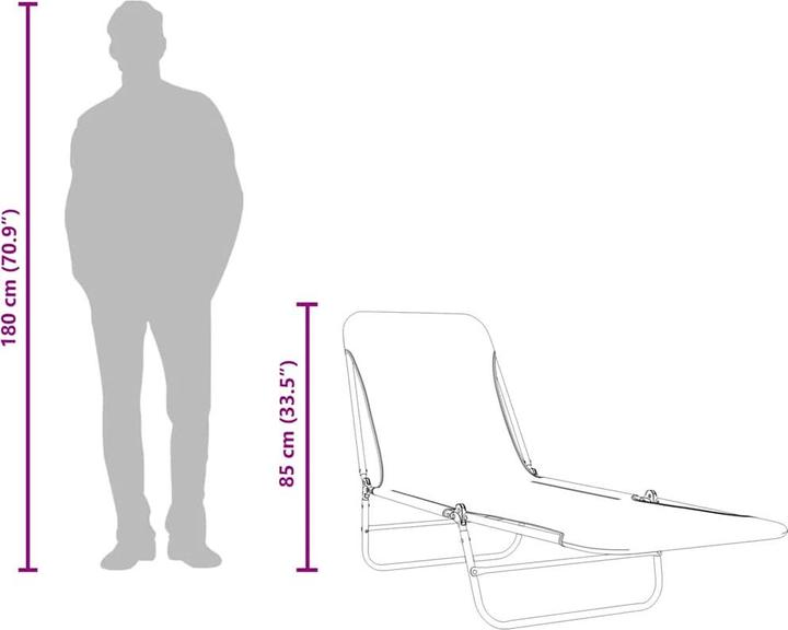 Actual product image vidaXL Melonie (182 cm)