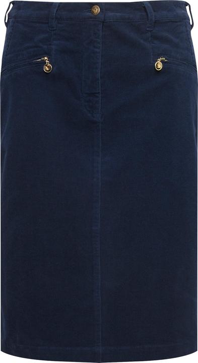 Immagine prodotto Ulla Popken Gonna modello Mony in velluto a coste con comoda cintura e tasche con zip (52)