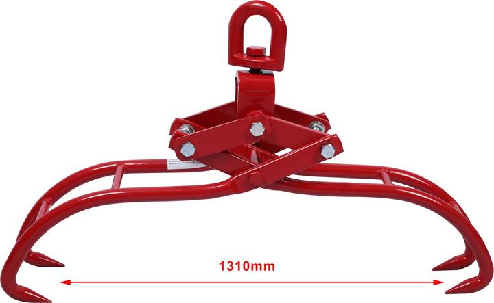 Actual product image Wiltec Logging tongs for tree trunks (250 mm)