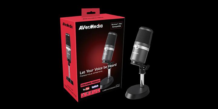 Actual product image AVerMedia Microphone, AM310 USB