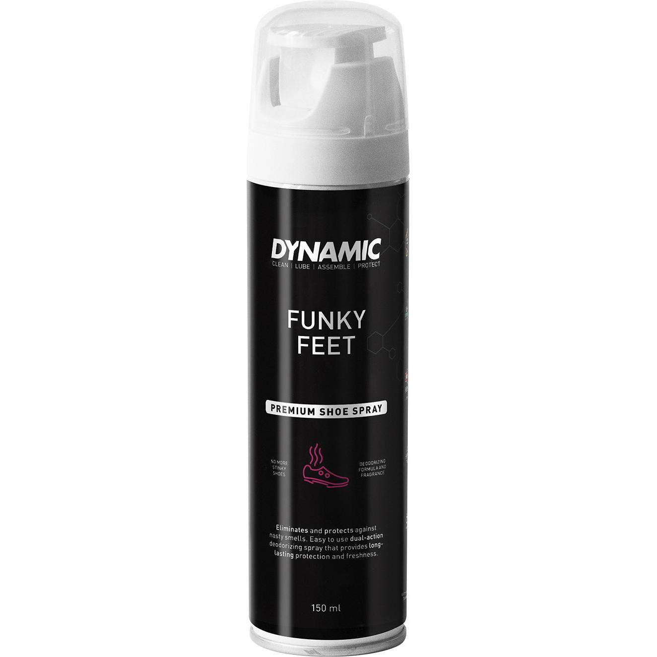 Dynamic Bike Care Funky Feet, Cura delle scarpe, Nero