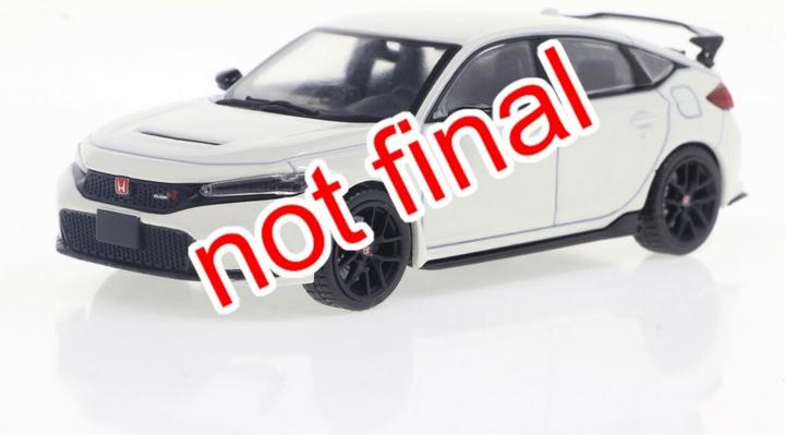 Actual product image Solido 1:43 Honda Civic Type R 2022 white