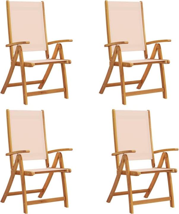 Produktbild vidaXL klappbarer Gartenstuhl